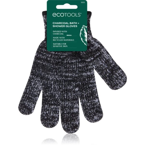 EcoTools Charcoal Bath Infused Gloves manusi peeling 2 buc-Țena