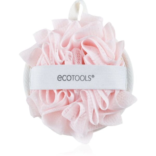 EcoTools EcoPouf® Dual Cleansing burete pentru spalare 2 in 1 1 buc-Țena