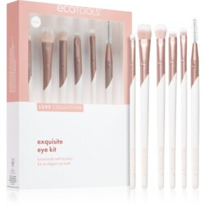 EcoTools Luxe Collection Exquisite set perii machiaj pentru ochi și sprâncene 6 buc-ro