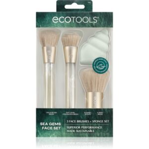 EcoTools Sea Gems Face set set perii machiaj-ro