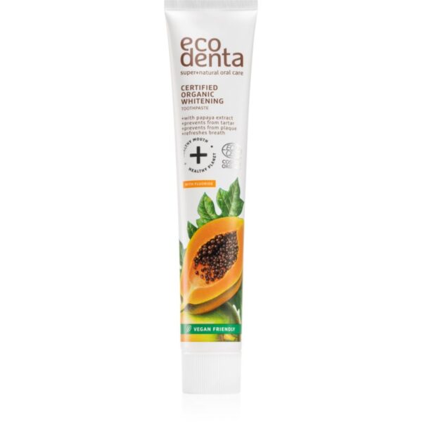 Ecodenta Certified Organic Whitening pasta de dinti pentru albire 75 ml-ro