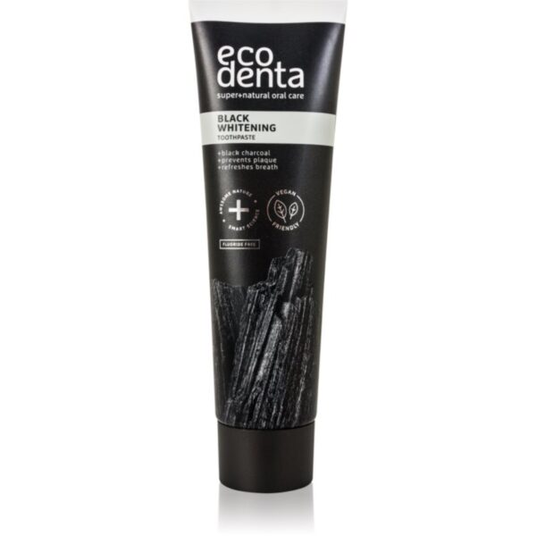 Ecodenta Expert Black Orange Whitening Pasta de dinti pentru albire neagra fara flor aroma Orange 100 ml-ro