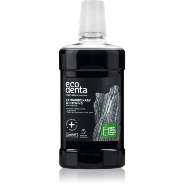 Ecodenta Expert Extraordinary Whitening apa de gura cu efect de albire 500 ml-ro