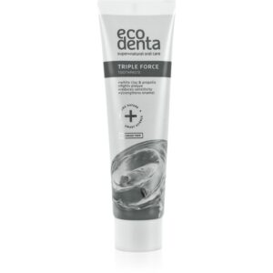 Ecodenta Expert Triple Force pastă de dinți fără fluor cu efect triplu 100 ml-ro