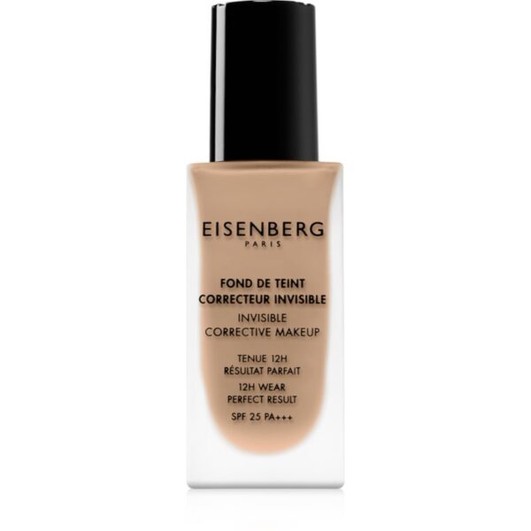 Eisenberg Le Maquillage Fond De Teint Correcteur Invisible machiaj natural SPF 25 culoare 04 Natural Hâlé / Natural Tan 30 ml-Țena