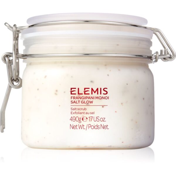 Elemis Body Exotics Frangipani Monoi Salt Glow exfoliator de corp mineral 490 g-ro