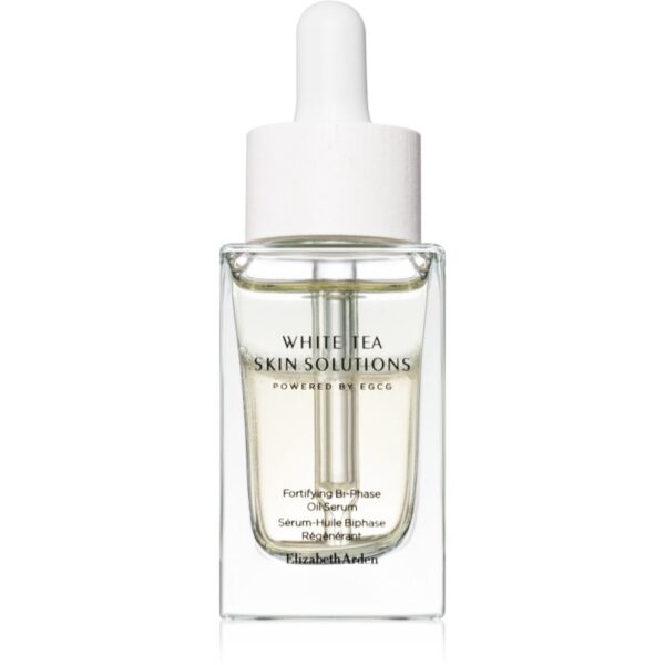 Elizabeth Arden White Tea Skin Solutions Fortifying Bi-phase Oil Serum ser ulei pentru tratarea tenului în două faze pentru femei 30 ml-ro