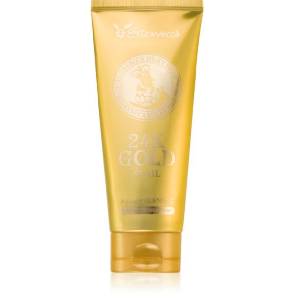 Elizavecca Milky Piggy 24K Gold Snail Cleansing Foam demachiant spumant delicat 180 ml-ro