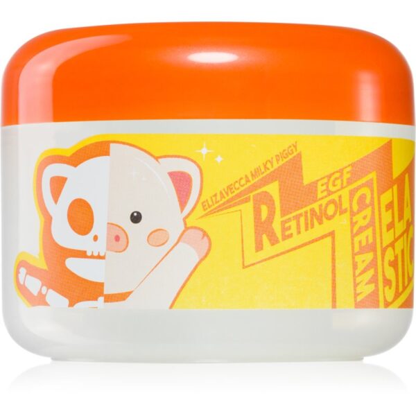 Elizavecca Milky Piggy EGF Elastic Retinol Cream crema de noapte pentru regenerare profunda cu retinol 100 ml-ro
