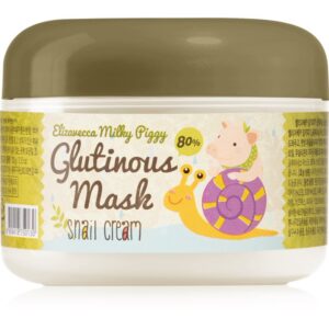 Elizavecca Milky Piggy Glutinous Mask 80% Snail Cream mască hrănitoare și intens hidratantă extract de melc 100 g-Țena