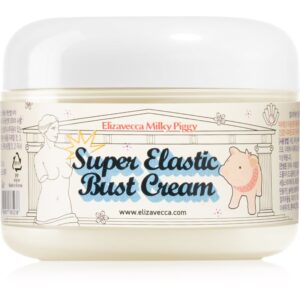 Elizavecca Milky Piggy Super Elastic Bust Cream crema ce ofera fermitate bustului cu colagen 100 g-ro