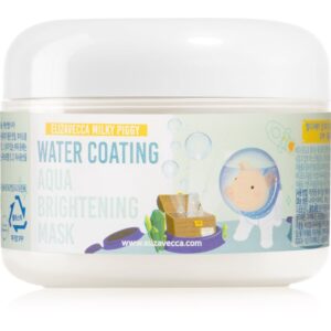 Elizavecca Milky Piggy Water Coating Aqua Brightening Mask masca de colagen pentru luminozitate si hidratare 100 g-Țena