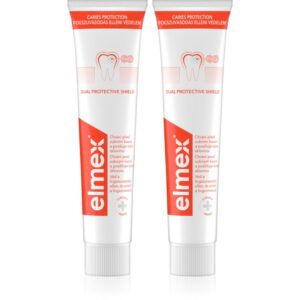 Elmex Caries Protection pasta de dinti protecție impotriva cariilor cu flor 2x75 ml-ro
