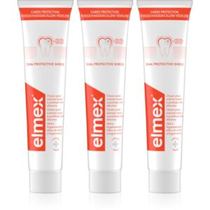 Elmex Caries Protection pasta de dinti protecție impotriva cariilor cu flor 3x75 ml-ro