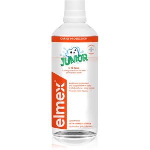 Elmex Junior 6-12 Years apă de gură pentru copii 400 ml-ro