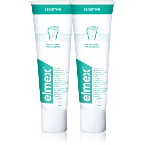 Elmex Sensitive Pasta pentru dinti sensibili 2x75 ml-Țena
