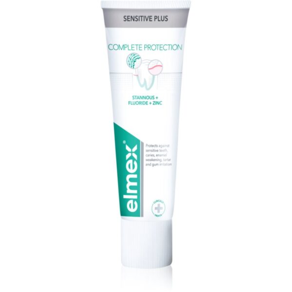 Elmex Sensitive Plus Complete Protection pasta de dinti cu efect intaritor 75 ml-ro