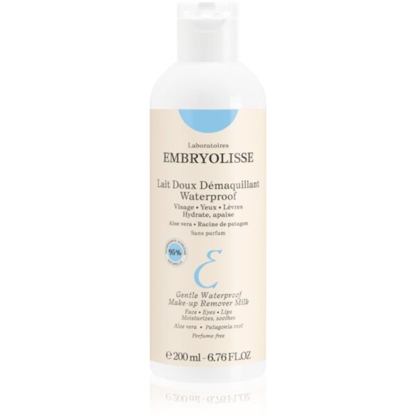 Embryolisse LAIT DOUX DÉMAQUILLANT WATERPROOF lapte demachiant hidratant pentru toate tipurile de ten 200 ml-Țena