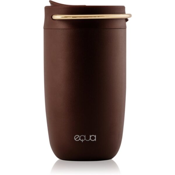 Equa Cup cană termoizolantă culoare Brown/Gold 300 ml-ro