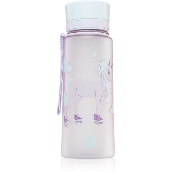 Equa Kids sticlă pentru apă pentru copii Unicorn 600 ml-Țena