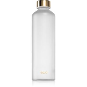Equa Mismatch sticlă pentru apă culoare Velvet White 750 ml-Țena