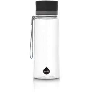 Equa Plain sticlă pentru apă culoare Black 600 ml-ro