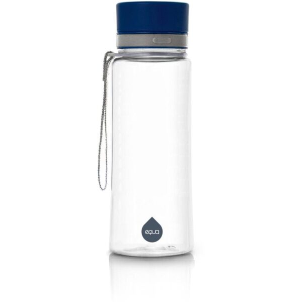 Equa Plain sticlă pentru apă culoare Blue 600 ml-ro
