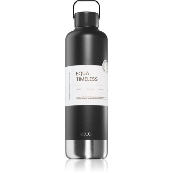 Equa Timeless Thermo sticlă termos culoare Dark 1000 ml-ro