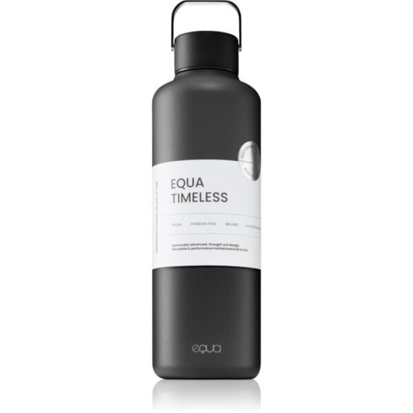 Equa Timeless sticlă inoxidabilă pentru apă culoare Dark 1000 ml-ro