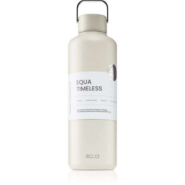 Equa Timeless sticlă inoxidabilă pentru apă culoare Off White 1000 ml-Țena
