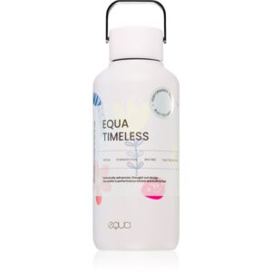 Equa Timeless sticlă inoxidabilă pentru apă mica culoare Flower Power 600 ml-Țena