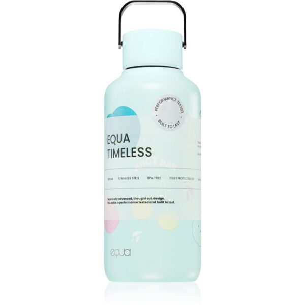 Equa Timeless sticlă inoxidabilă pentru apă mica culoare Juice Bar 600 ml-Țena