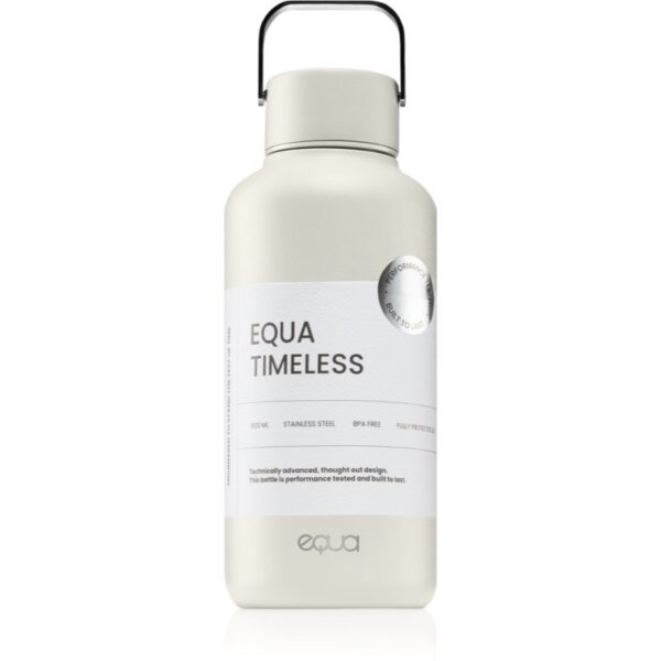 Equa Timeless sticlă inoxidabilă pentru apă mica culoare Off White 600 ml-Țena