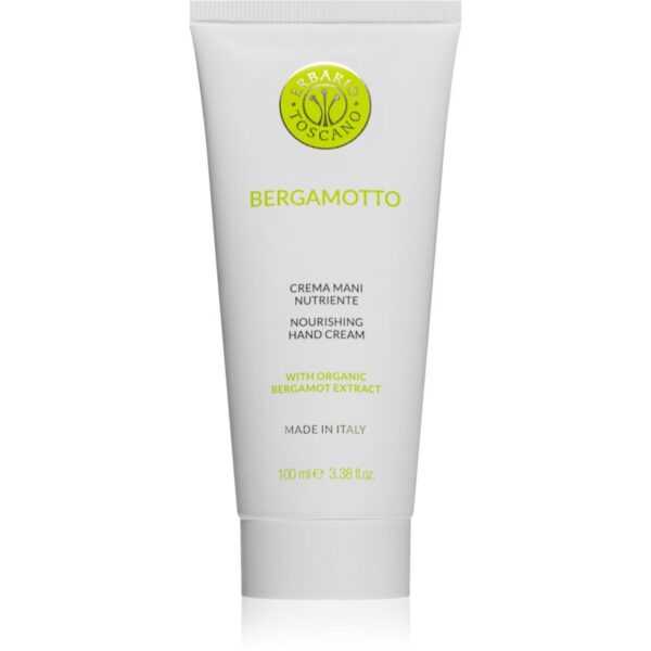 Erbario Toscano Bergamotto cremă hrănitoare pentru mâini 100 ml-Țena