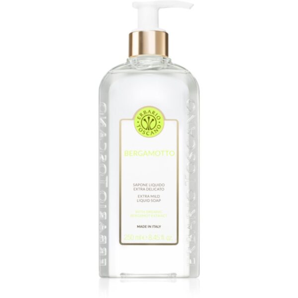 Erbario Toscano Bergamotto sapun lichid delicat pentru maini 250 ml-Țena