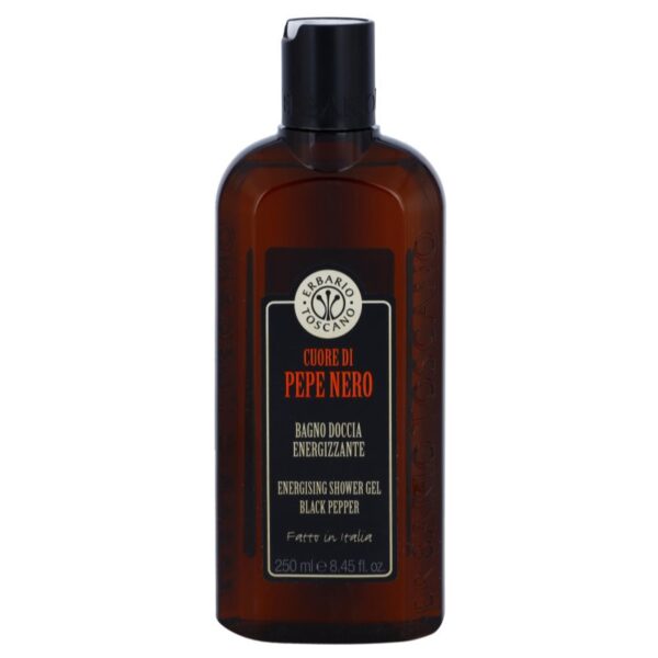 Erbario Toscano Cuore di Pepe Nero Gel de duș energizant 250 ml-ro