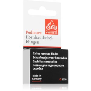 Erbe Solingen Pedicure lame de rezerva 10 buc-ro