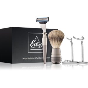 Erbe Solingen Shave Razor 6433 Mach 3 Titan set pentru bărbierit pentru bărbați-ro