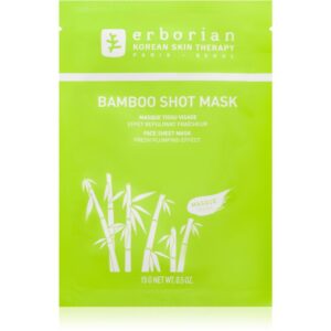 Erborian Bamboo mască textilă nutritivă cu efect de hidratare 15 g-ro