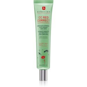 Erborian CC Red Correct cremă CC împotriva roșeții tenului SPF 25 45 ml-Țena