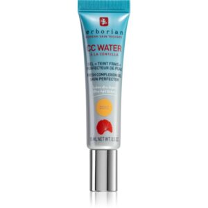 Erborian CC Water Fluid nuantator cu textura usoara pachet mic culoare Doré 15 ml-ro