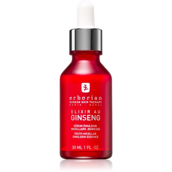 Erborian Ginseng Elixir emulsie micelară pentru intinerirea pielii 30 ml-ro