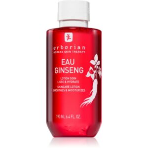 Erborian Ginseng Skincare Lotion tonic pentru hidratarea pielii pentru strălucirea și netezirea pielii 190 ml-Țena