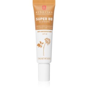 Erborian Super BB Crema BB ce ofera aspect perfect pielii pachet mic culoare Caramel 15 ml-ro