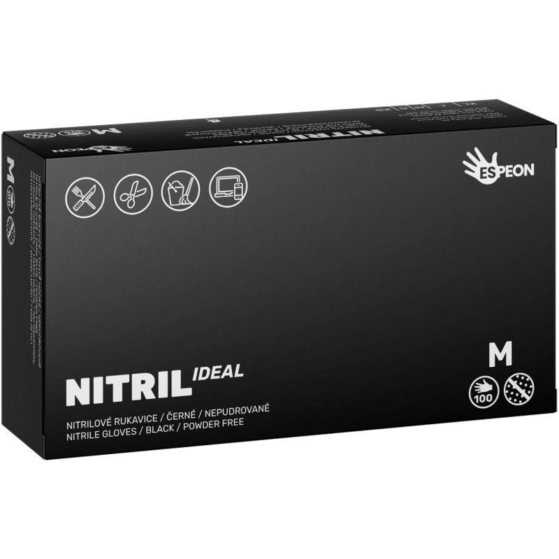 Espeon Nitril Ideal3 Black mănuși din nitril