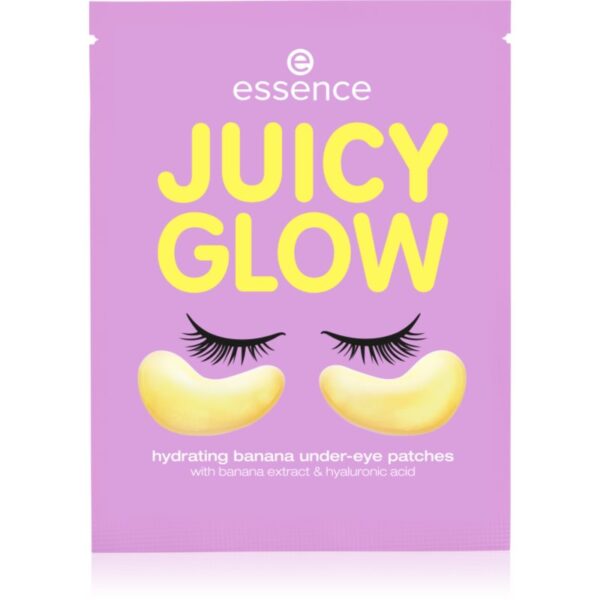 Essence JUICY GLOW BANANA masca pentru ochi zona ochilor 2 buc-Țena