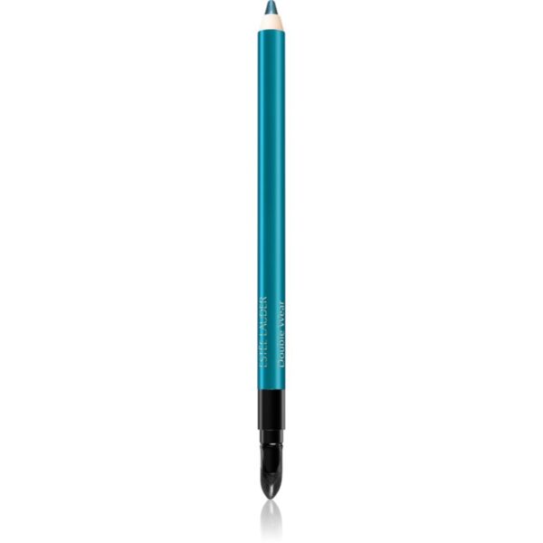 Estée Lauder Double Wear 24h Waterproof Gel Eye Pencil eyeliner gel rezistent la apă cu aplicator culoare Turquoise 1