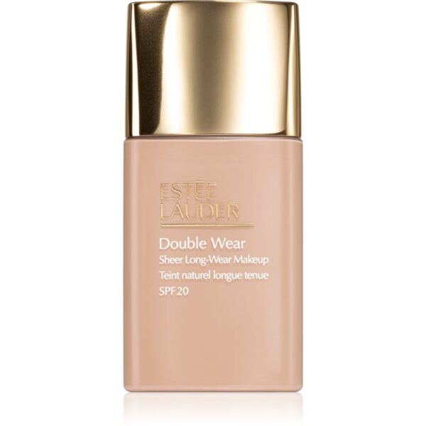 Estée Lauder Double Wear Sheer Long-Wear Makeup SPF 20 make-up usor matifiant SPF 20 culoare 2C2 Pale Almond 30 ml-Țena
