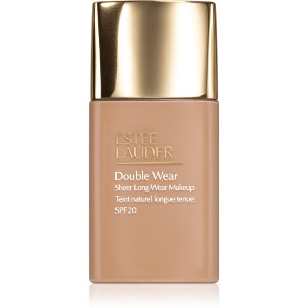 Estée Lauder Double Wear Sheer Long-Wear Makeup SPF 20 make-up usor matifiant SPF 20 culoare 3N2 Wheat 30 ml-Țena