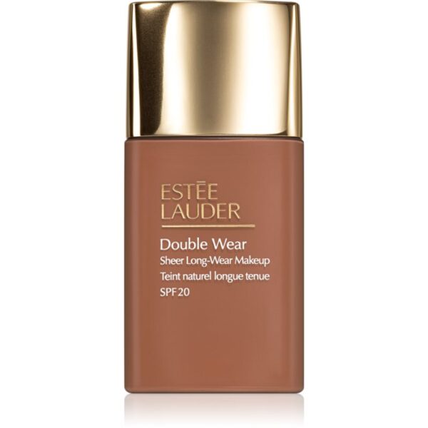 Estée Lauder Double Wear Sheer Long-Wear Makeup SPF 20 make-up usor matifiant SPF 20 culoare 6C1 Rich Cocoa 30 ml-Țena